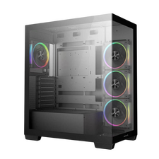 Компьютерный корпус Deepcool CG580 4F V2, Midi-Tower, Без блока питания, Чёрный