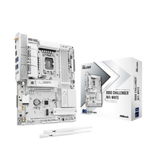 Placă de bază ASRock B860 CHALLENGER WIFI WHITE, LGA1851, AMD B860, ATX