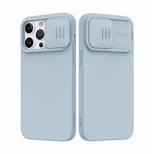 Husă Nillkin iPhone 14 Pro, CamShield Silky Silicone, Star Gray