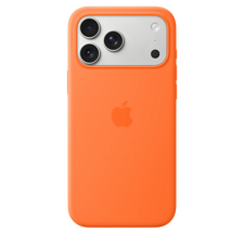 Husă Apple iPhone 17 Pro Max Silicone Case with MagSafe, Portocaliu