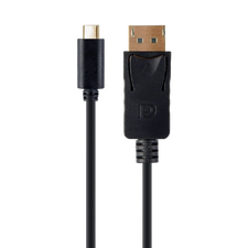 Cablu Video Cablexpert A-CM-DPM-01, USB Type-C (M) - DisplayPort (M), 2 m, Negru