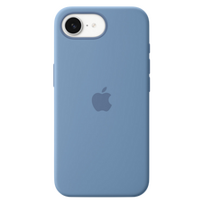 Husă Apple Silicone Case pentru iPhone 16e, Albastru de iarnă