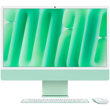 Моноблок Apple iMac A3137, 24", M4 with 10-core CPU and 10-core GPU, 24Гб/512Гб, macOS Sequoia, Зелёный