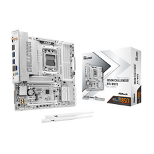Placă de bază ASRock B850M CHALLENGER WIFI WHITE, AMD B850, Micro-ATX