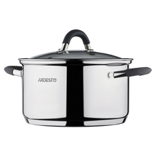 Кастрюля Ardesto AR1936CS, 3,4л, 20см, Нержавеющая сталь