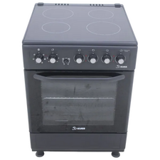 Plită electrică KUBB VT6056XXVD, Negru