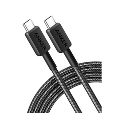 Кабель для зарядки и передачи данных Anker A81H5G11, USB Type-C/USB Type-C, 0,9м, Черный