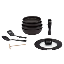 Set de vase Polaris EasyKeep-9D, Cafeniu