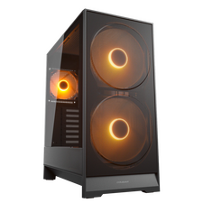 Carcasă PC Cougar Airface 180, Midi-Tower, Fără PSU, Negru