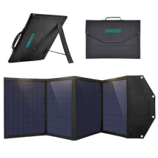 Încărcător solar Choetech SC009, Negru