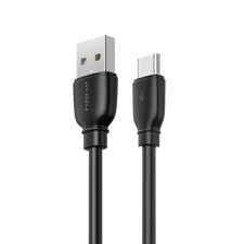 Cable de date Remax RC-138a, USB Type-A/USB Type-C, 1m, Negru