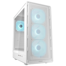 Carcasă PC Cougar Airface Pure PRO White, Midi-Tower, Fără PSU, Alb