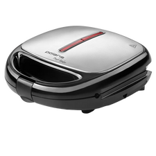 Aparat pentru sandwich multifunctional Polaris PST 0105, Argintiu | Negru