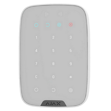 Tastatură tactilă fără fir Ajax KeyPad, Alb