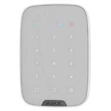 Tastatură tactilă fără fir Ajax KeyPad Plus, Alb