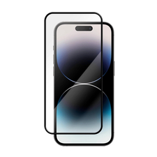 Helmet Diamond Glass 5D iPhone 14 Pro, negru