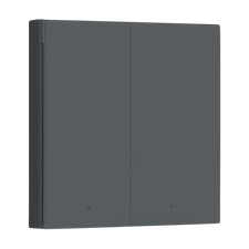 Comutator inteligent AQARA Wireless Switch H1 (Double Rocker), Gri