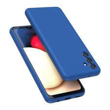 Husă pentru cască Liquid Silicone Samsung A14, albastru
