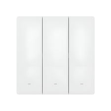 Întrerupător de perete inteligent Sonoff Zigbee SwitchMan M5 3-Gang (neutru opțional), alb