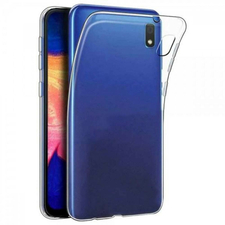 Carcasă cască TPU moale Samsung A10, transparentă