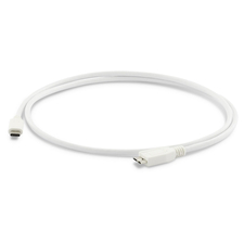 LMP Cablu USB-C (m) către USB 3.0 micro-USB (m), 10G/5A cu E-Mark, 1 m, alb