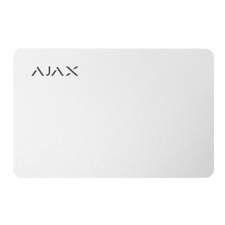 Card securizat fără contact Ajax Pass, Alb