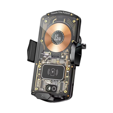 Suport auto fără fir automat 15W C10, negru