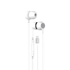 BWOO Căști tip C cu microfon HF157, alb