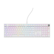 Tastatura mecanică Genesis Thor 404 US Layout RGB Backlight Mechanical White Gateron Yellow Pro