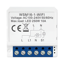 Avatto Smart Light Switch 1 Gang 250W 10A Wi-Fi (fir neutru)