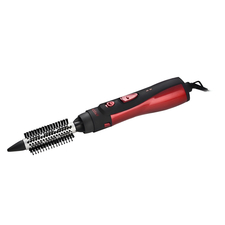 BROCK Set perie cu aer cald cu 6 vârfuri HS 9006 RD, 1000W, roșu