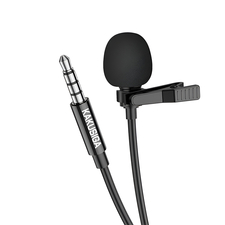 Ksiga Wired Lavalier KSC-762 3.5mm 2M, negru