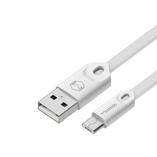 Cablu Mcdodo Gorgeous Series USB-A la Micro 1m, alb