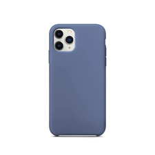 Husă pentru cască Liquid Silicone iPhone 11 Pro Max, albastru