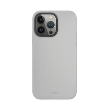 Husă Uniq pentru iPhone 15 Pro Hybrid Magclik Charging Lino Hue, gri