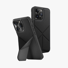 Uniq Case Hybrid Magclick Charging Transforma pentru iPhone 15 Pro, negru