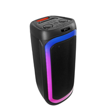 Eden Party Speaker ED-839 80W with 2 Wireless Microphones, H=72cm, Black