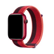 DUX DUCIS Curea Apple Watch Sport Version 42MM/44MM/45MM, Cherry Red