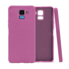 Carcasă Cască TPU Suede Samsung J6 (2018), Violet