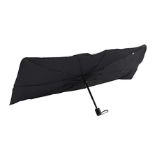 Umbrelă de soare compactă pentru mașină 79x140cm, negru