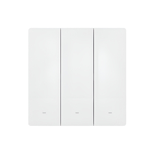 Sonoff Matter Over Wi-Fi Smart Wall Switch SwitchMan M5 3-Gang (fir neutru), alb