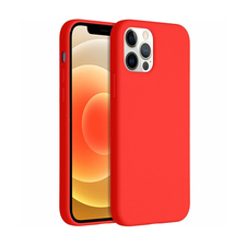 Husă pentru cască Liquid Silicone iPhone 12 Pro, roșu