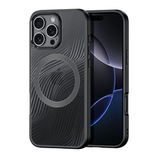 DUX DUCIS Husă iPhone 16 Pro Max AIMO cu MagSafe, negru