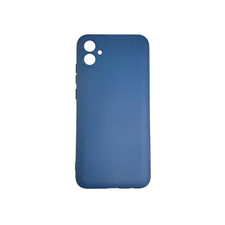 Husă pentru cască Liquid Silicone Samsung A04E, albastru