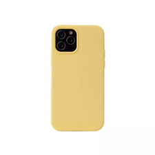Husă pentru cască Liquid Silicone iPhone 12 Pro Max, galben