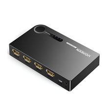 UGREEN Switch 3x1 HDMI 4K@30Hz, negru
