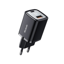 Încărcător de perete Mcdodo 1*USB-A+1*Type-C 3A 33W, negru