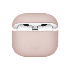 Husă Uniq Silicon Lino Hybrid Blush pentru AirPods 3rd Gen, roz