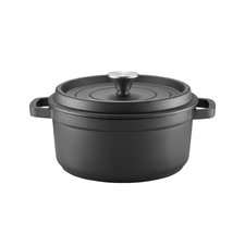 Ambition, Fier turnat, Oală tradițională, Fier, 2.2 L, 20 cm, Fier turnat