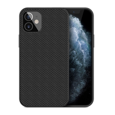 Carcasă Helmet TPU Nylon Series iPhone 12 Mini, negru
